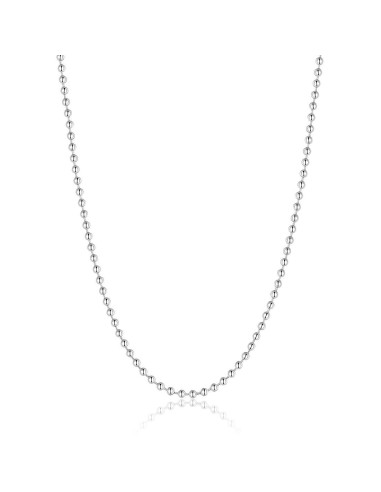 Collana S'AGAPO' UOMO RIPPLE Acciaio 316L SRP49 Silver only 19,00 €...