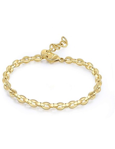 Bracciale S'AGAPO' UOMO RIPPLE Acciaio 316L SRP57 Gold only 29,00 €...