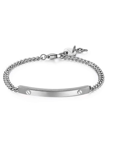 Bracciale S'AGAPO' UOMO PROUD Acciaio 316L SPD11 only 24,00 € on Or...
