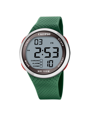 Orologio CALYPSO Digital K5785/5 Green only 23,20 € on OroFashion.it