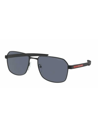 Occhiali da sole PRADA Linea Rossa PS54WS DG0-09R 57 Black Rubber B...