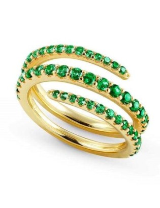 Anello NOMINATION in Argento 149701/016/005 Mis. 13 Green Gold only...