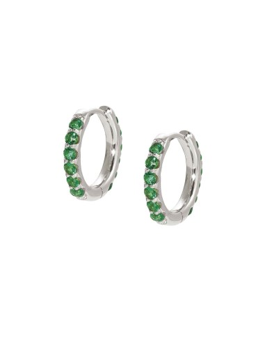 Orecchini NOMINATION LoveLight in Argento 149709/015 Silver Green o...
