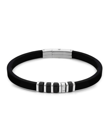 Bracciale NOMINATION Uomo City in Acciaio e Caucciù 028804/015 only...