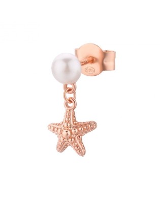 Orecchino ROSATO in argento RZIB29 Stella Marina only 23,20 € on Or...