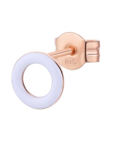 Orecchino ROSATO in argento RZO073 Rose Gold White only 25,00 € on ...