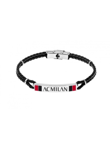Bracciale AC MILAN Official in Pelle B-MB001UCR only 34,00 € on Oro...