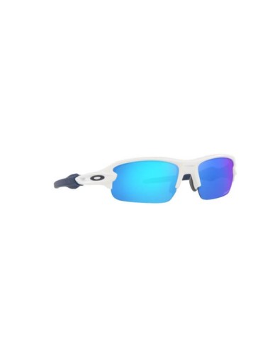 Occhiali da sole OAKLEY Flak XXS OJ9008-07 Matte White Prizm Sapphi...
