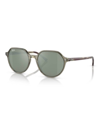 Occhiali da sole RAY-BAN RB2195 THALIA 6635/5C Green Grey Mirror 53...