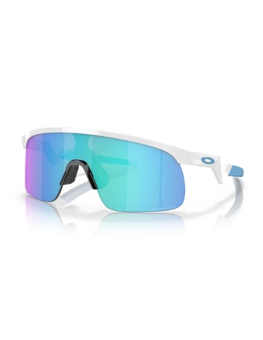 Occhiali da sole OAKLEY RESISTOR Junior 9010-07 White Prizm Sapphir...
