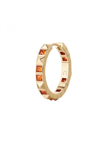Saldi Mono Orecchino ROSATO Cubica in argento 925 - RZCU91 Gold  a ...