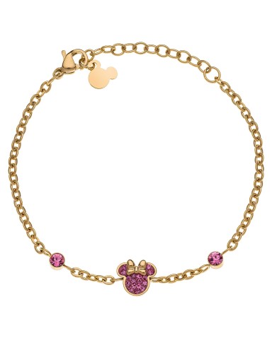 Bracciale  DISNEY Minnie Mouse in Acciaio e cristalli  B600589YRPL
