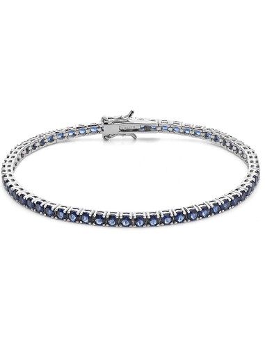 Acquista Bracciale COMETE GIOIELLI Uomo Tennis in argento e zirconi...