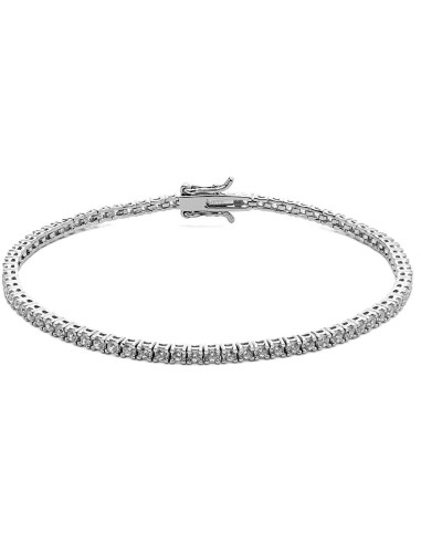 Bracciale COMETE GIOIELLI Uomo Tennis in argento e zirconi UBR994 M...