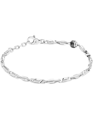 Acquista Bracciale COMETE GIOIELLI Uomo Royal in argento e zirconi ...