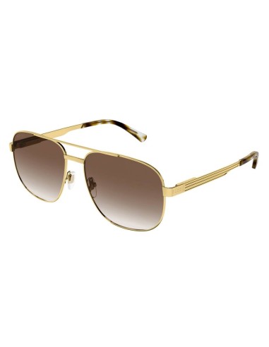 Occhiali da sole GUCCI GG1223S 003 Gold Brown 60-16 only 252,00 € o...
