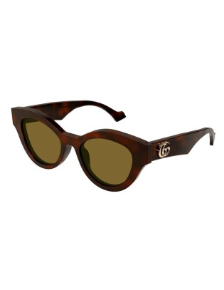 Occhiali da sole GUCCI GG0957S 006 Havana Brown 51-19 only 184,00 €...