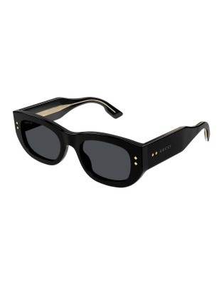 Occhiali da sole GUCCI GG1215S 002 Black Grey 51-22 Prezzo 238,00 €