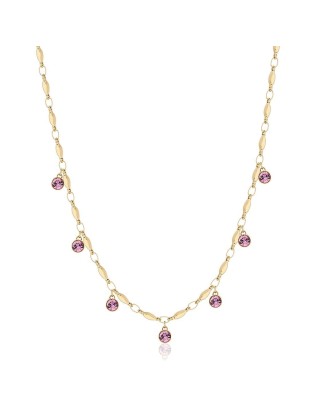 Collana BROSWAY donna SYMPHONIA Light Amethyst BYM142 only 41,65 € ...
