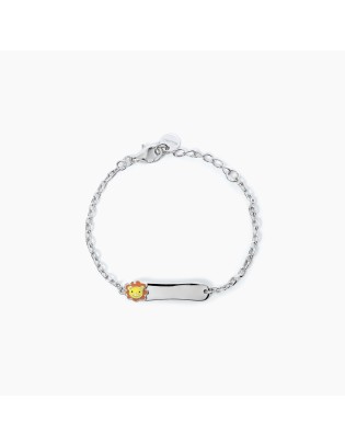 Bracciale MABINA in argento 925 Leoncino con targhetta 533596 only ...