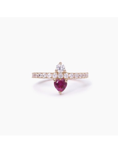 Anello MABINA in argento 925 rosato Royal 523270-13 only 42,00 € on...