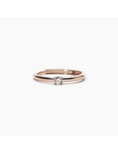 Anello MABINA in argento 925 523235 Rose Gold only 26,00 € on OroFa...