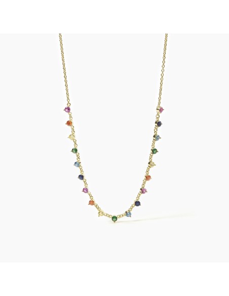 Collana MABINA in argento 925 553468 Gold Multicolor only 79,00 € o...