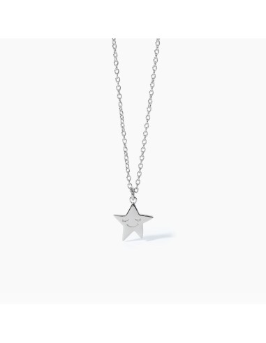 Collana MABINA in argento 925 bimba 1..2..3.. Stella 553481  a solo...