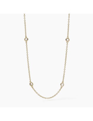 Collana MABINA in argento 925 dorato Spotlight 553505  a solo 69,00...