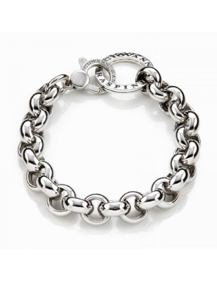 Bracciale GIOVANNI RASPINI Rolo Gigante in Argento 925 06927  a sol...