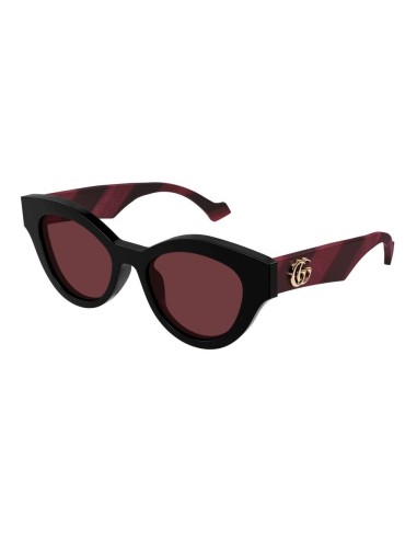 Occhiali sole GUCCI GG0957S 005 Burgundy Red 51-19 only 184,00 € on...