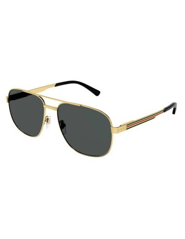 Occhiali sole GUCCI GG1223S 002 Gold Grey 60-16 only 252,00 € on Or...