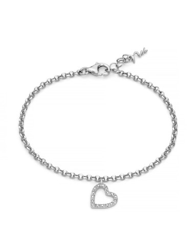 Bracciale MILUNA in argento 925 e Diamanti BRD950 only 149,00 € on ...