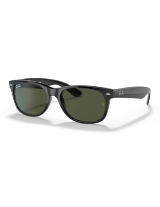 Occhiali sole Ray-Ban RB2132 New Wayfarer 901L Black Green 55 only ...