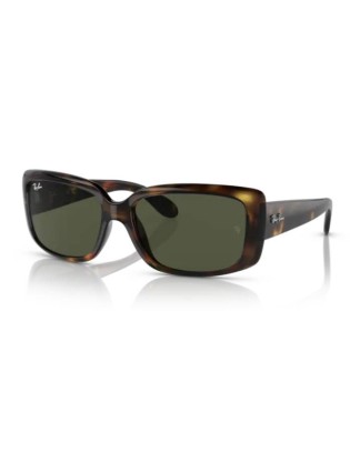 SALDI Occhiali sole Ray-Ban RB4389 710/31 Havana Green 58 Prezzo 77...