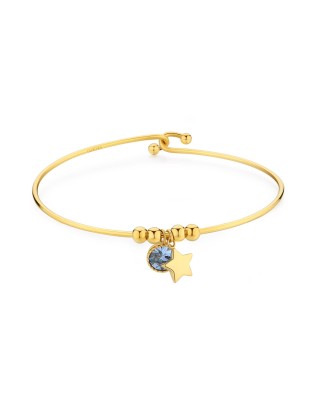 Bracciale S'AGAPO' LUCKY LIGHT Acciaio 316L SKT32 Gold only 29,00 €...