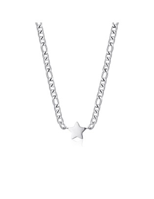 Collana S'AGAPO' MY LOVE Acciaio 316L SYL01 Silver only 24,00 € on ...
