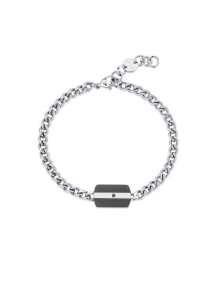 Bracciale S'AGAPO' Uomo TAG ME TOO Acciaio 316L STG12  a solo 19,20...