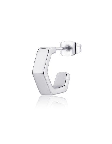 Orecchino singolo S'AGAPO' Uomo SNAP Acciaio 316L SNP32  a solo 6,4...