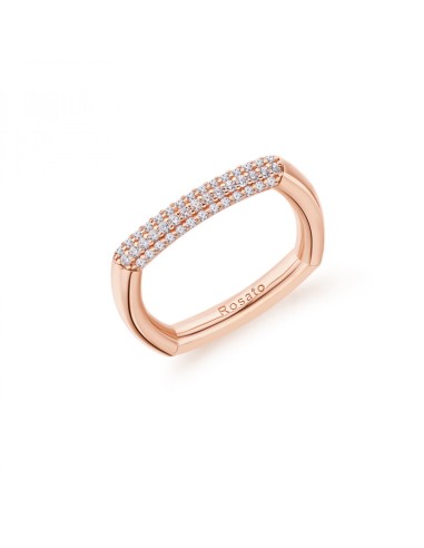 Saldi Anello ROSATO in argento 925 rosato RZBI32B mis. 14  a solo 5...