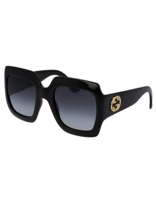 Occhiali sole GUCCI originali GG0053/S 001 54-25 Black - Grey