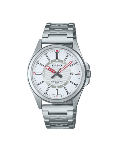 Orologio CASIO Classic MTP-E700D-7EVEF Silver Silver/Red in Offerta...