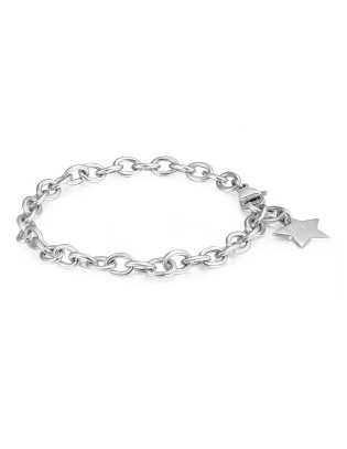 Bracciale S'AGAPO' HAPPY Acciaio 316L SHAC55 Silver only 14,00 € on...