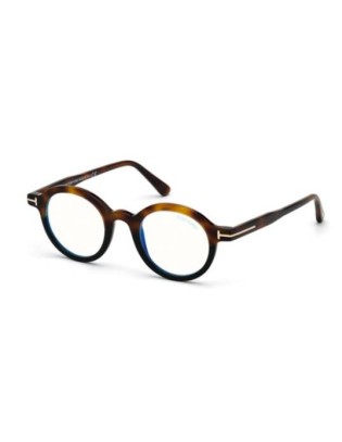Occhiali da vista TOM FORD FT5664-B 056 Havana Blue Filter 45-22