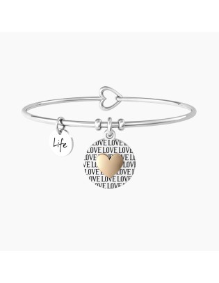 Bracciale KIDULT rigido donna LOVE 732125 CUORE  a solo 32,00 € su ...