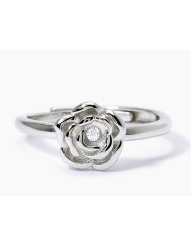 Anello MABINA in argento 925 con rosa 523281 only 29,00 € on OroFas...