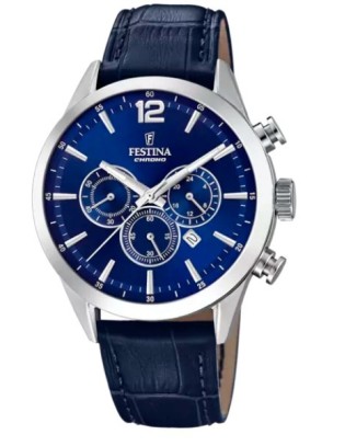 Orologio FESTINA TIMELESS CHRONOGRAPH F20542/2 BLU in Offerta a 95,...