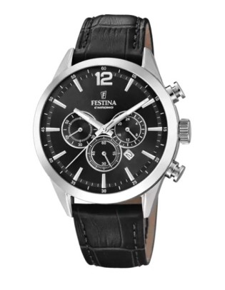 Orologio FESTINA TIMELESS CHRONOGRAPH F20542/5 Nero in Offerta a 10...