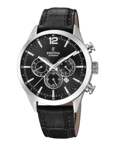 Orologio FESTINA TIMELESS CHRONOGRAPH F20542/5 Nero only 107,10 € o...