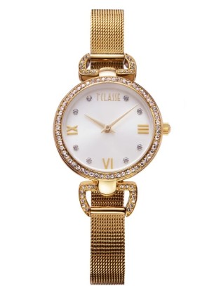 Orologio ALVIERO MARTINI Madagascar in accaio dorato CS.4230L/06M i...